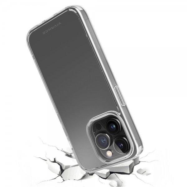 Vivanco iPhone 14 Pro Max Skal Safe & Steady Transparent