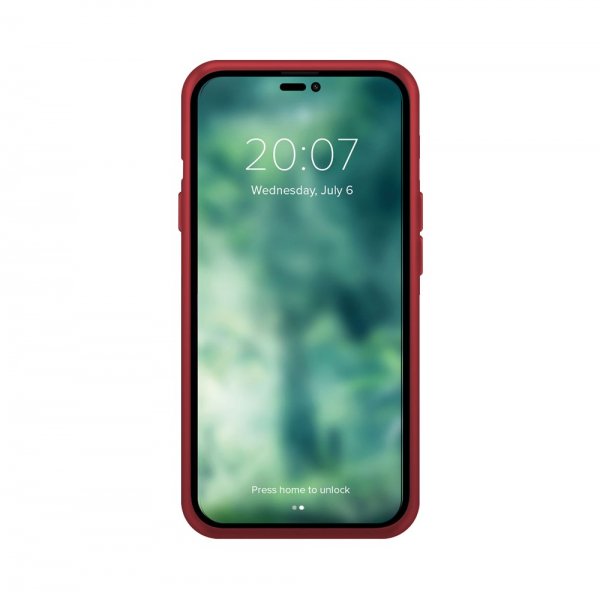 Xqisit iPhone 14 Pro Max Skal Silicone Case Röd