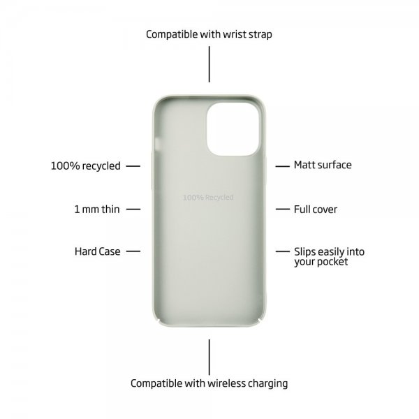 Holdit iPhone 14 Pro Max Skal Slim Case Light Beige