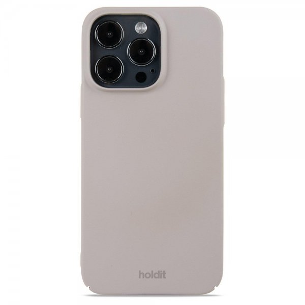 holdit iPhone 14 Pro Max Skal Slim Case Taupe