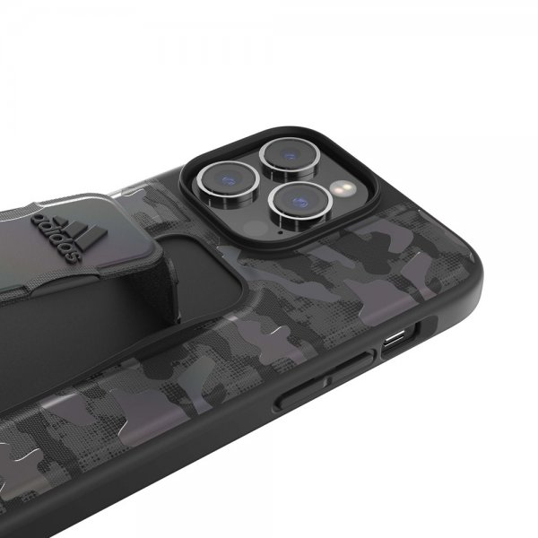 Adidas iPhone 14 Pro Max Skal SP Grip Case Camo Svart