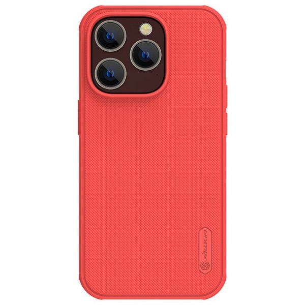 Nillkin iPhone 14 Pro Max Skal Super Frosted Shield Pro Röd