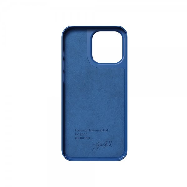 Nudient iPhone 14 Pro Max Skal Thin Case Blueprint Blue