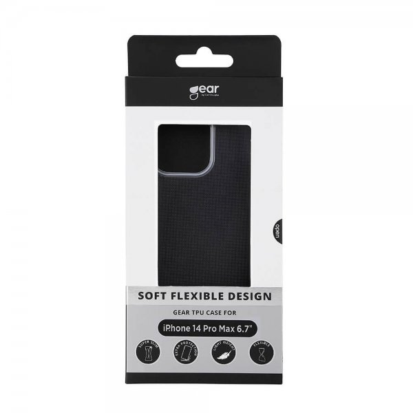 Gear iPhone 14 Pro Max Skal TPU Case Transparent