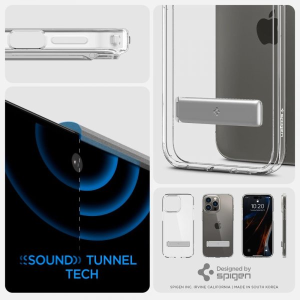 Spigen iPhone 14 Pro Max Skal Ultra Hybrid S Crystal Clear