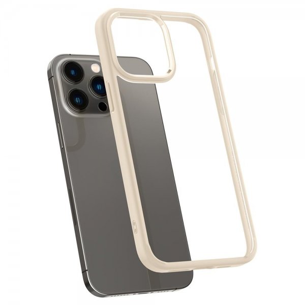 Spigen iPhone 14 Pro Max Skal Ultra Hybrid Sand Beige