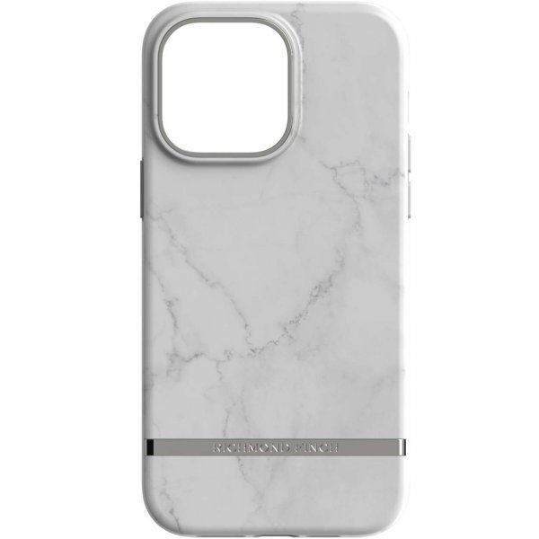 Richmond & Finch iPhone 14 Pro Max Skal White Marble