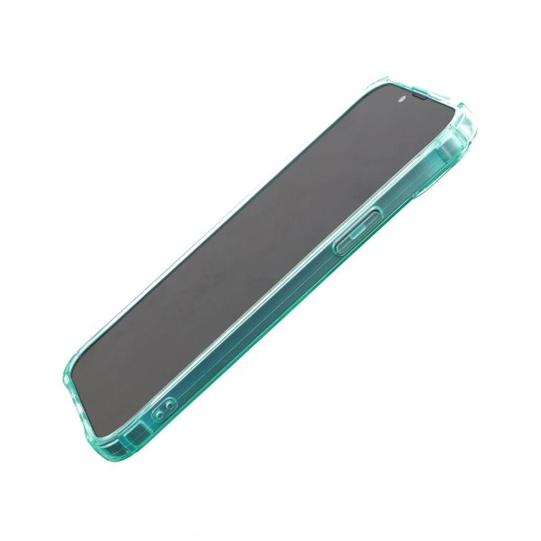iPhone 14 Pro Max Skal Korthållare Stöttåligt Grön