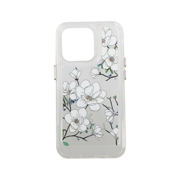 iPhone 14 Pro Skal Motiv Kvistar och Blommor