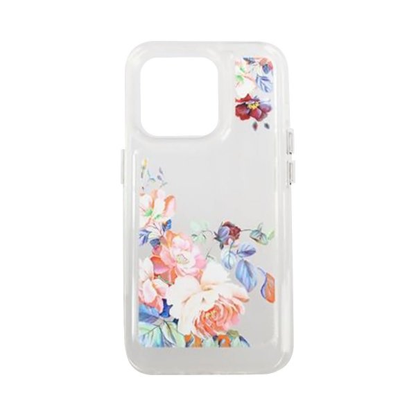 iPhone 14 Pro Skal Motiv Retro Blommor