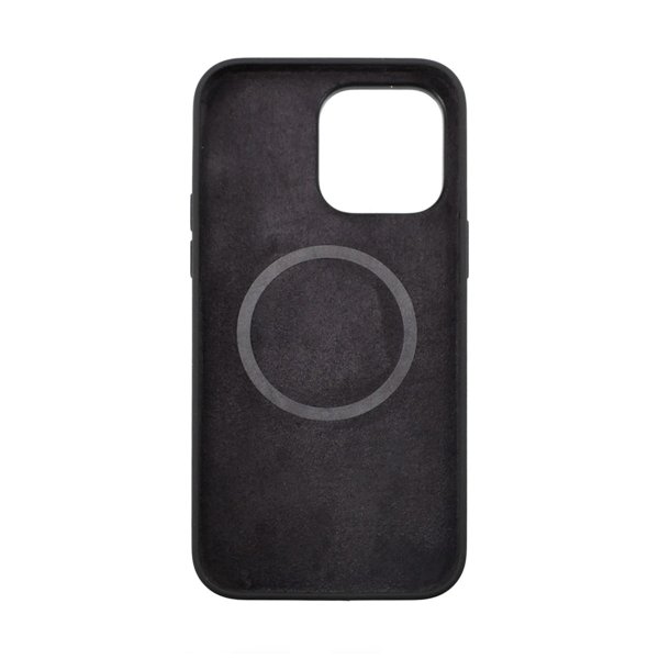 Rvelon iPhone 14 Pro Skal Silikon MagSafe Svart