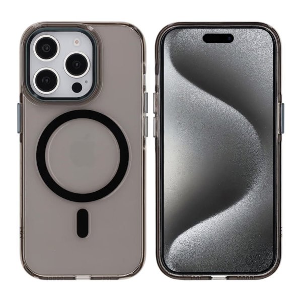 Rvelon iPhone 14 Pro Skal TPU MagSafe Svart
