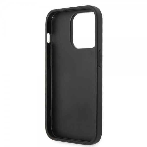 Guess iPhone 14 Pro Skal Big Metal Logo Grå