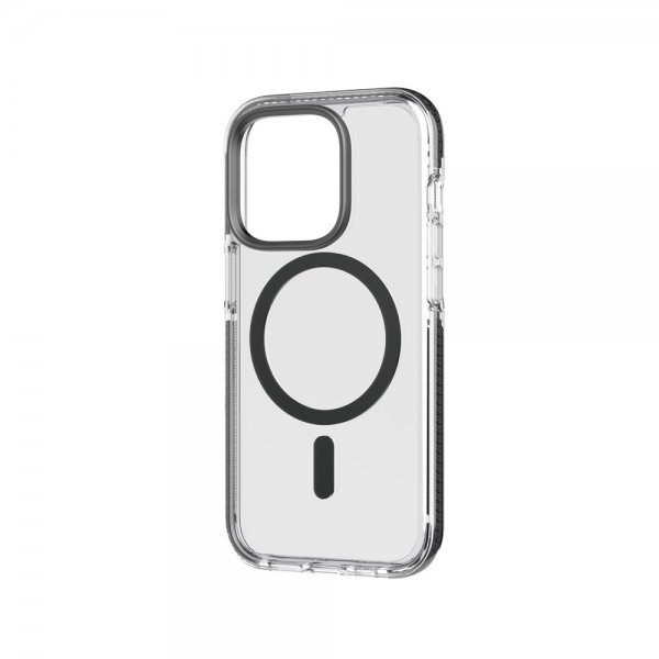 Tech21 iPhone 14 Pro Skal Evo Crystal MagSafe Graphite Black