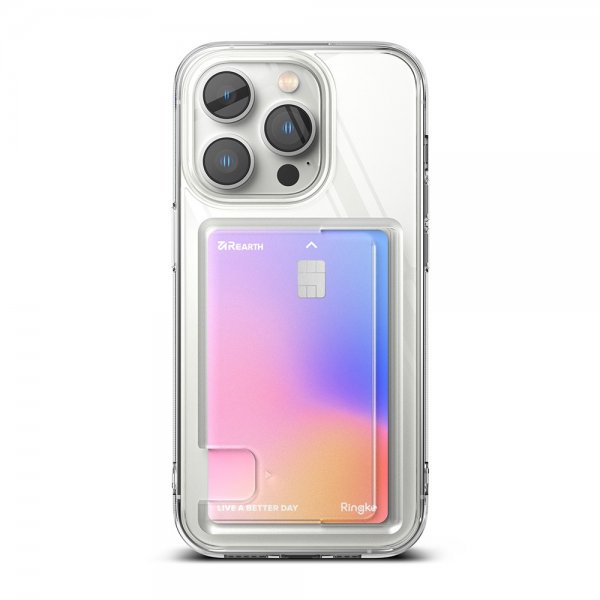Ringke iPhone 14 Pro Skal Fusion Card Clear