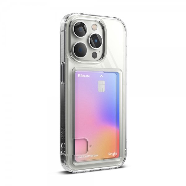 Ringke iPhone 14 Pro Skal Fusion Card Clear