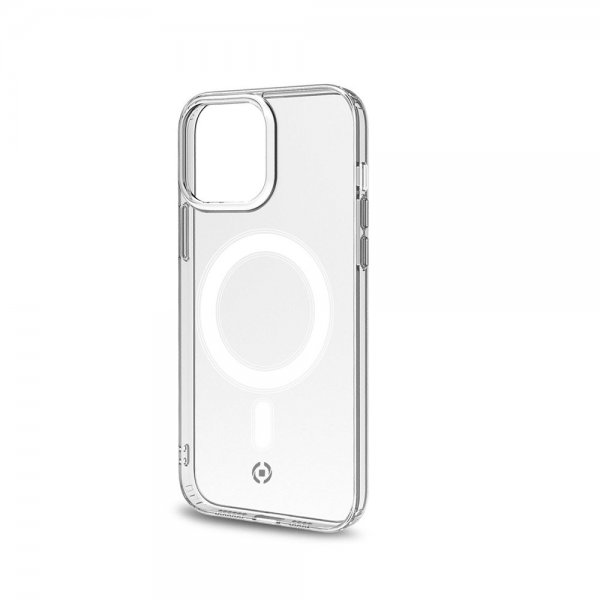 Celly iPhone 14 Pro Skal GELSKINMAG MagSafe Transparent