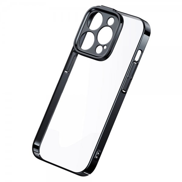 Baseus iPhone 14 Pro Skal Glitter Series Svart