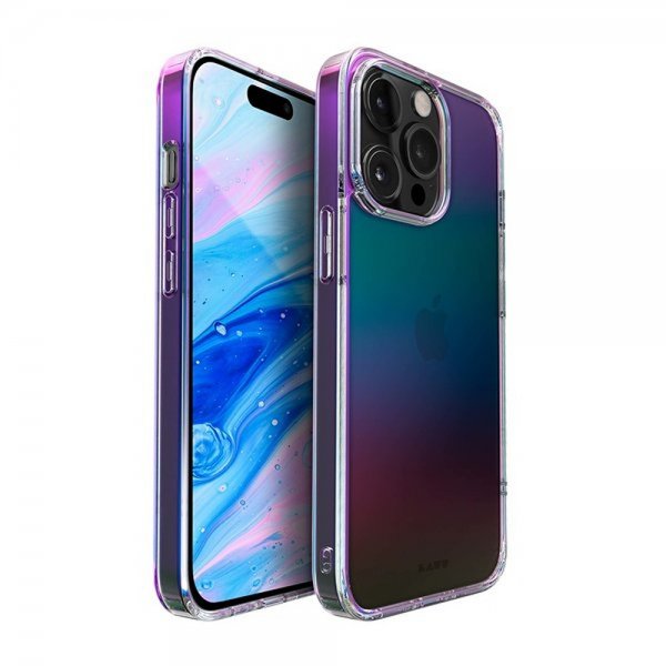 LAUT iPhone 14 Pro Skal Holo Midnight