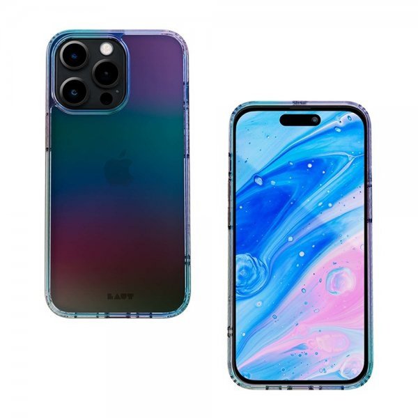 LAUT iPhone 14 Pro Skal Holo Midnight