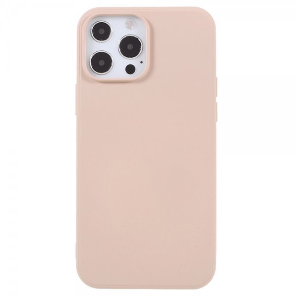 X-Level iPhone 14 Pro Skal Liquid Silicone Beige