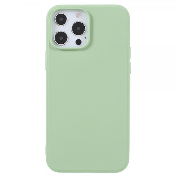 X-Level iPhone 14 Pro Skal Liquid Silicone Ljusgrön