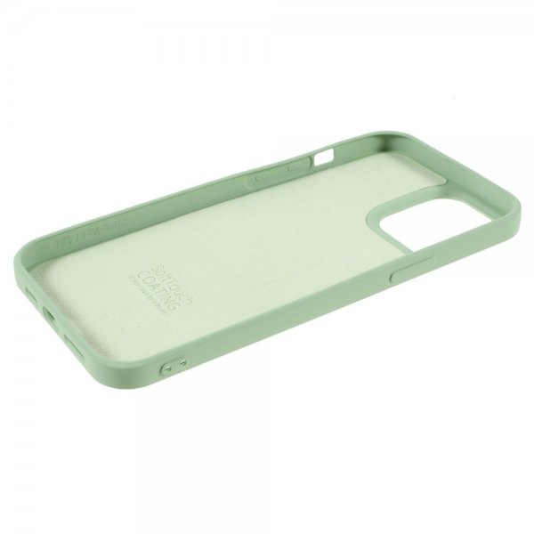 X-Level iPhone 14 Pro Skal Liquid Silicone Ljusgrön