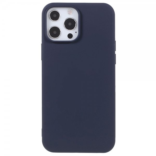 X-Level iPhone 14 Pro Skal Liquid Silicone Mörkblå