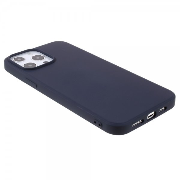 X-Level iPhone 14 Pro Skal Liquid Silicone Mörkblå