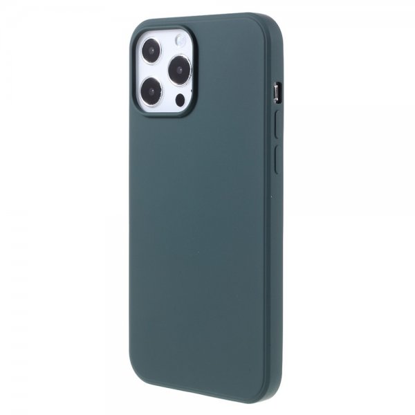 X-Level iPhone 14 Pro Skal Liquid Silicone Petrol