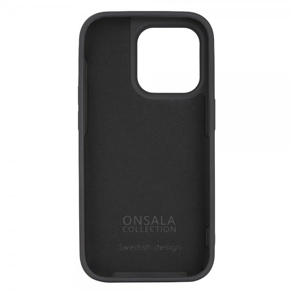 Onsala iPhone 14 Pro Skal MagSeries Silicone Svart