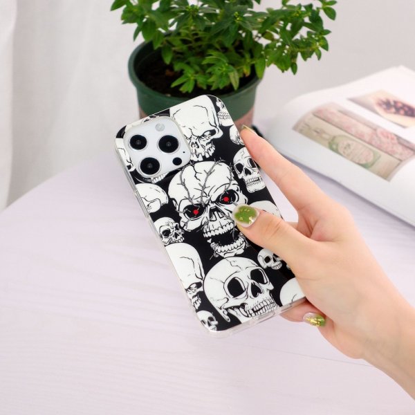 iPhone 14 Pro Skal Motiv Dödskallar