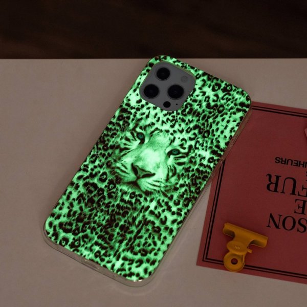 iPhone 14 Pro Skal Motiv Vit Tiger
