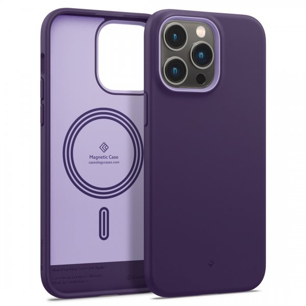 Caseology iPhone 14 Pro Skal Nano Pop Mag Grape Purple