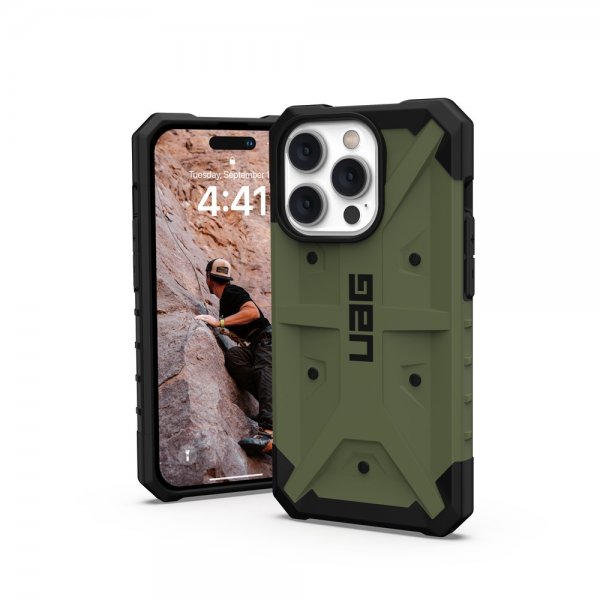 Urban Armor Gear (UAG) iPhone 14 Pro Skal Pathfinder Olive