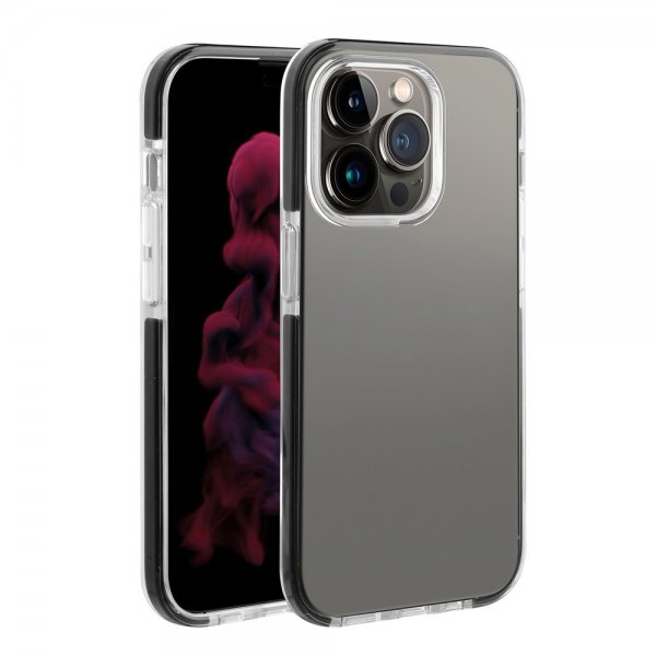 Vivanco iPhone 14 Pro Skal Rock Solid Svart Klar