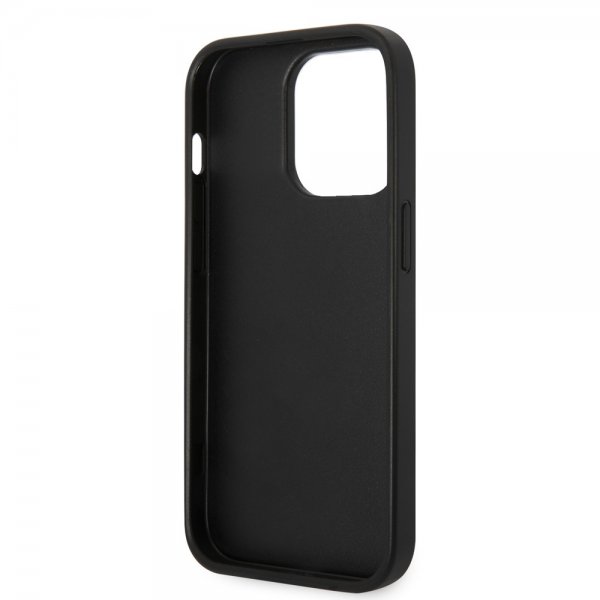 Karl Lagerfeld iPhone 14 Pro Skal Saffiano Karl Svart