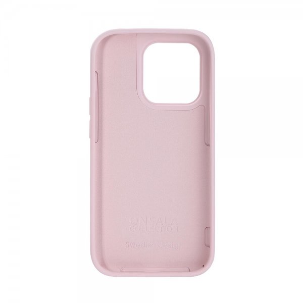 Onsala iPhone 14 Pro Skal Silikon Chalk Pink