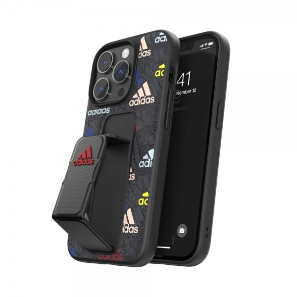 Adidas iPhone 14 Pro Skal SP Grip Case Black/Colourful