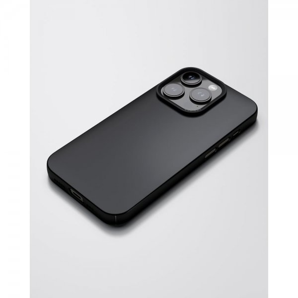 Nudient iPhone 14 Pro Skal Thin Case MagSafe Ink Black