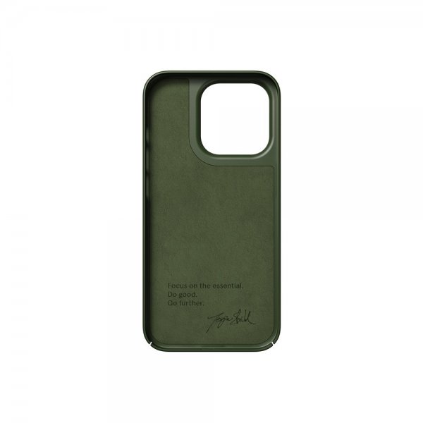 Nudient iPhone 14 Pro Skal Thin Case MagSafe Pine Green