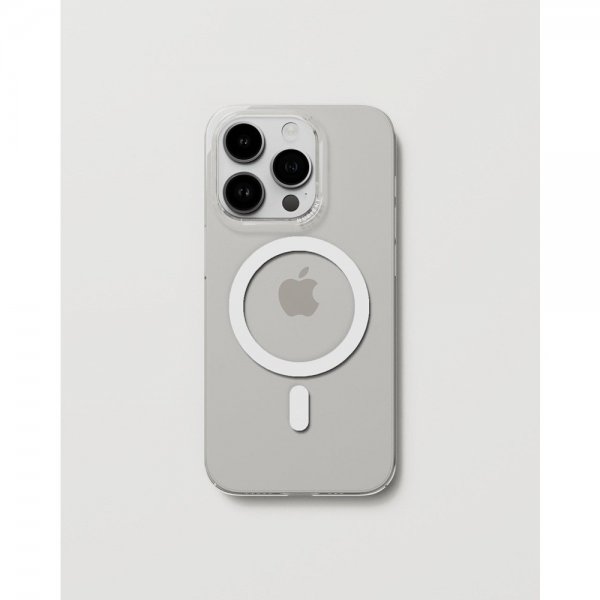 Nudient iPhone 14 Pro Skal Thin Case MagSafe Transparent