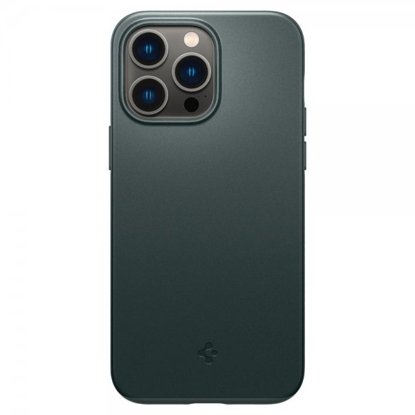Spigen iPhone 14 Pro Skal Thin Fit Abyss Green