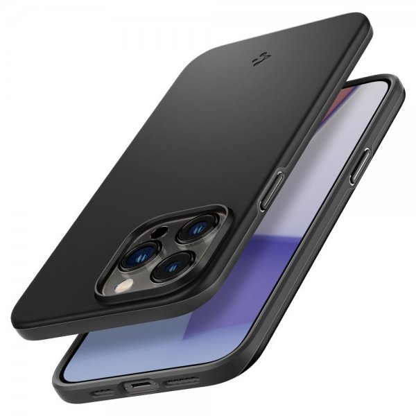 Spigen iPhone 14 Pro Skal Thin Fit Svart