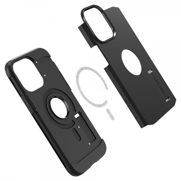Spigen iPhone 14 Pro Skal Tough Armor MagFit Svart