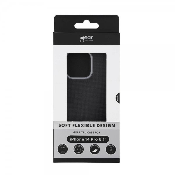 Gear iPhone 14 Pro Skal TPU Case Transparent