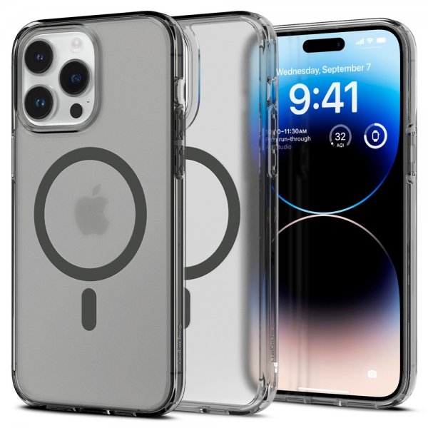 Spigen iPhone 14 Pro Skal Ultra Hybrid MagFit Frost Black