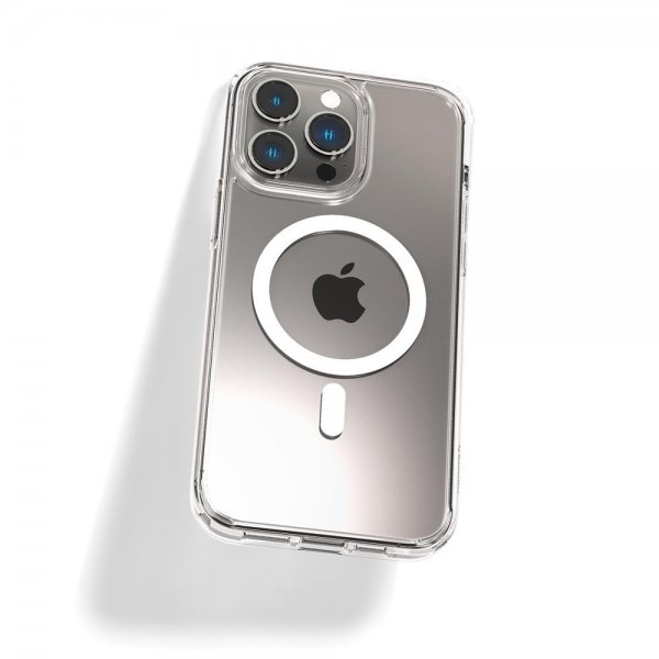 Spigen iPhone 14 Pro Skal Ultra Hybrid MagFit White