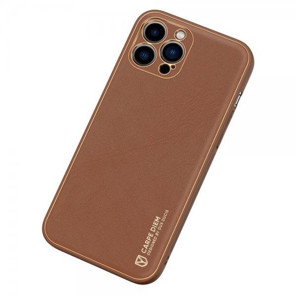 Dux Ducis iPhone 14 Pro Skal YOLO Series Brun