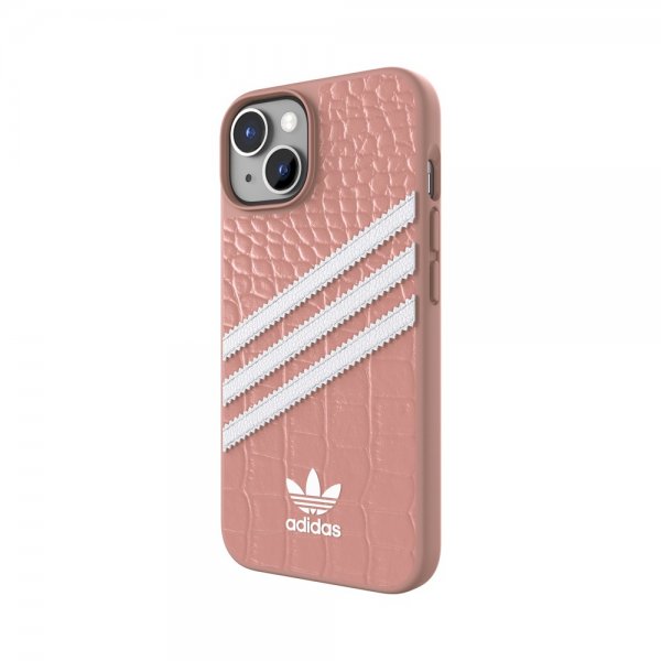 Adidas iPhone 14 Skal 3 Stripes Snap Case Alligator Pink